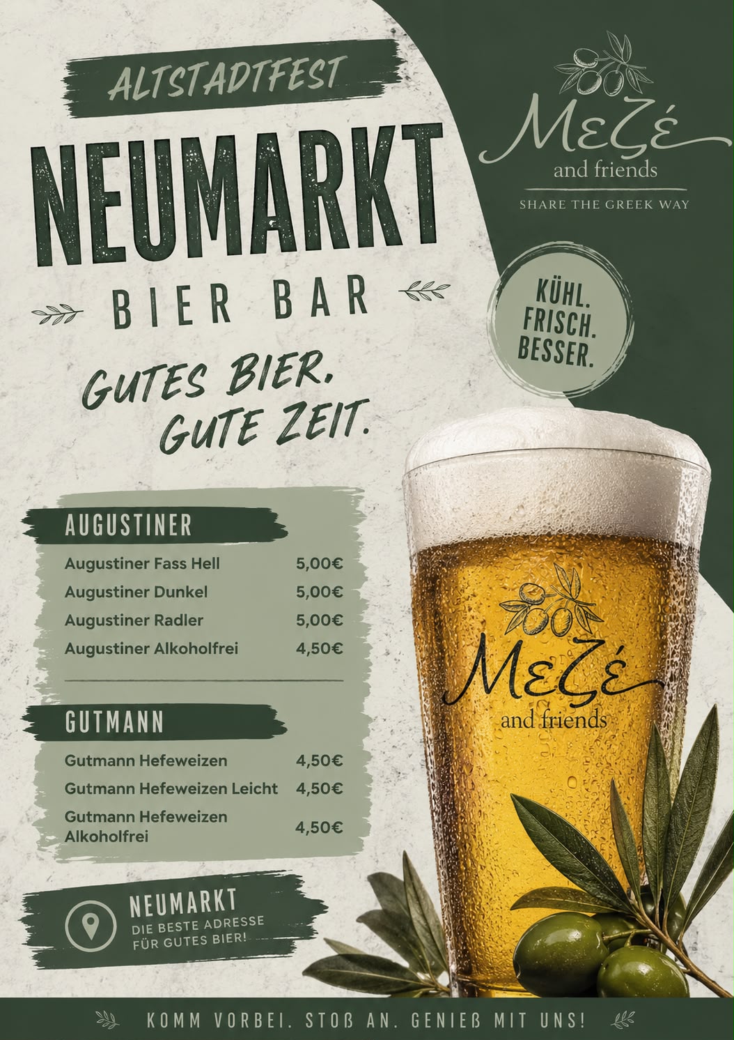 Bier Bar — Augustiner und Gutmann