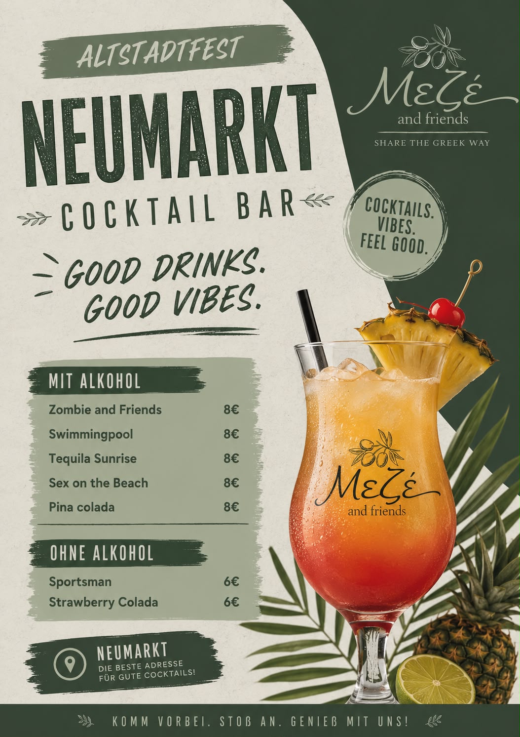 Cocktail Bar — Good Drinks, Good Vibes