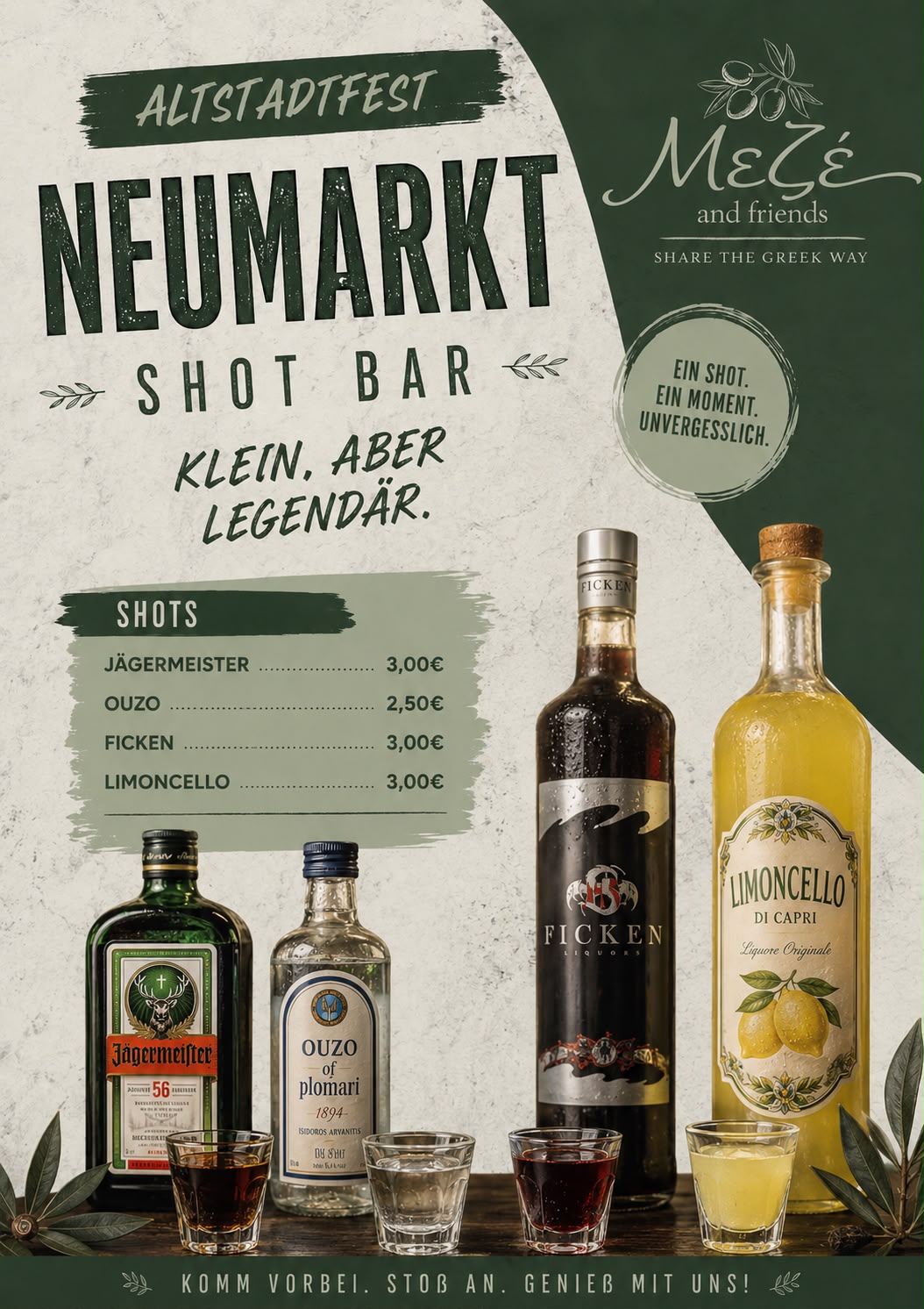 Shot Bar — klein, aber legendär