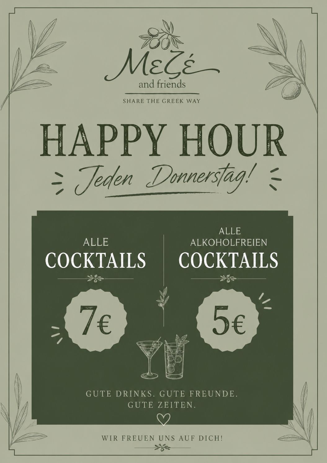 Happy Hour Flyer